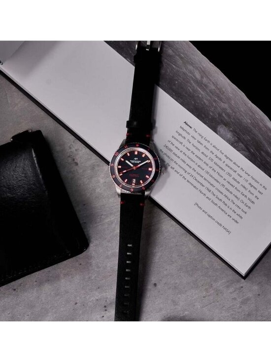 NWT Dominatore Del Mare Tropea Black Dial Men\'s Watch